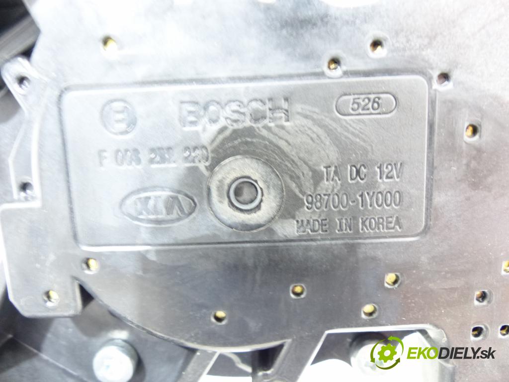 Kia Picanto II 2011-2017 1.0 12V 69 hp  51 kW 1000 cm3  motor stěrače zadní část