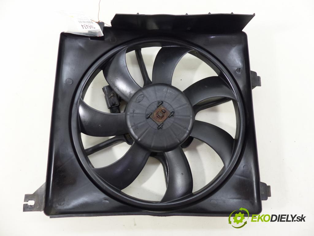 Hyundai Getz 1.3 12V 82 HP  60 kW 1300 cm3  Ventilátor chladiča 