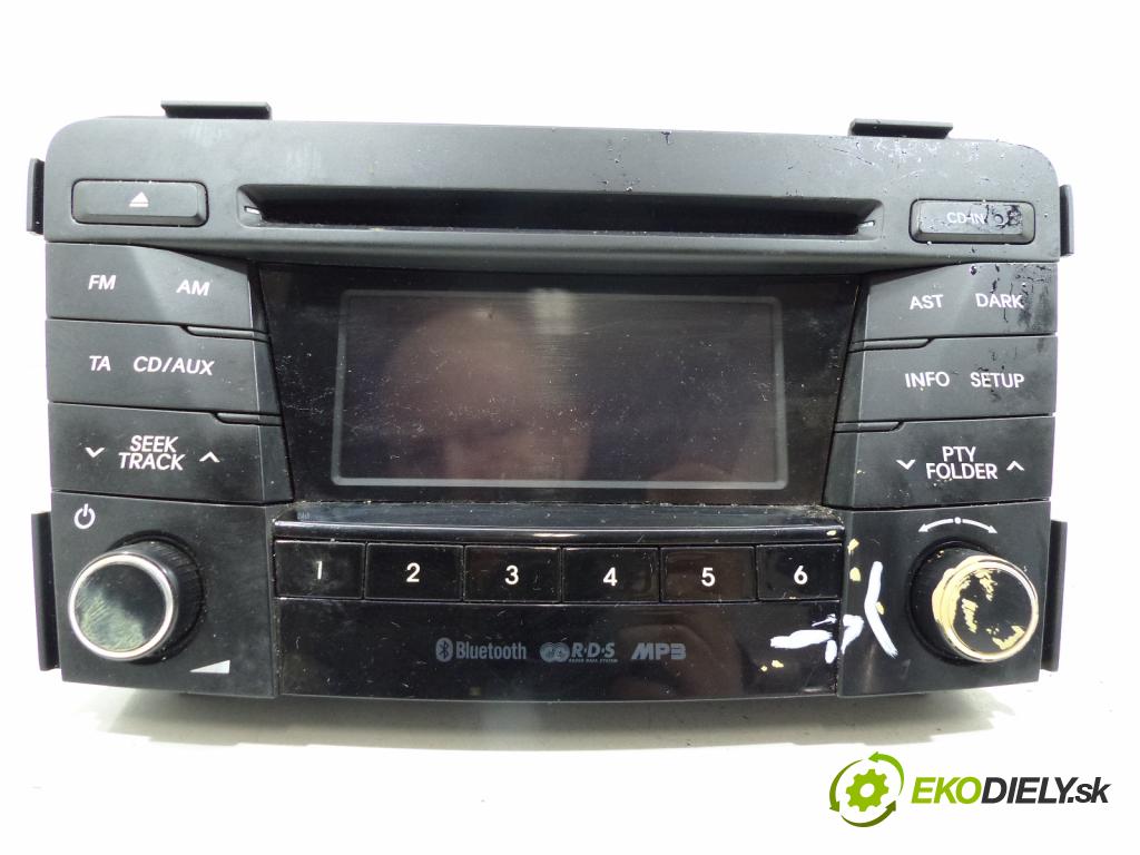 Hyundai I40 1.7 CRDi 136 HP  100 kW 1700 cm3  RADIO  (Audio zariadenia)