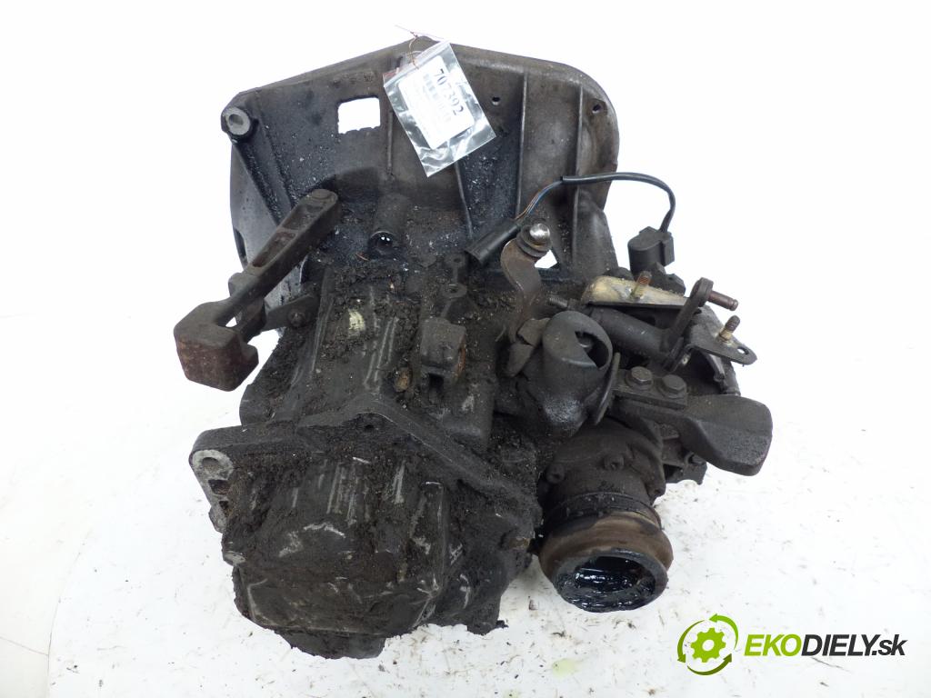 Fiat Brava I 1995-2001 1.9 TD 75 hp  55 kW 1900 cm3  převodovka - manuální