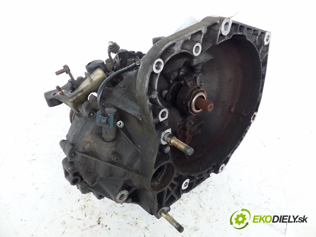 Fiat Brava I 1995-2001 1.9 TD 75 hp  55 kW 1900 cm3  převodovka - manuální
