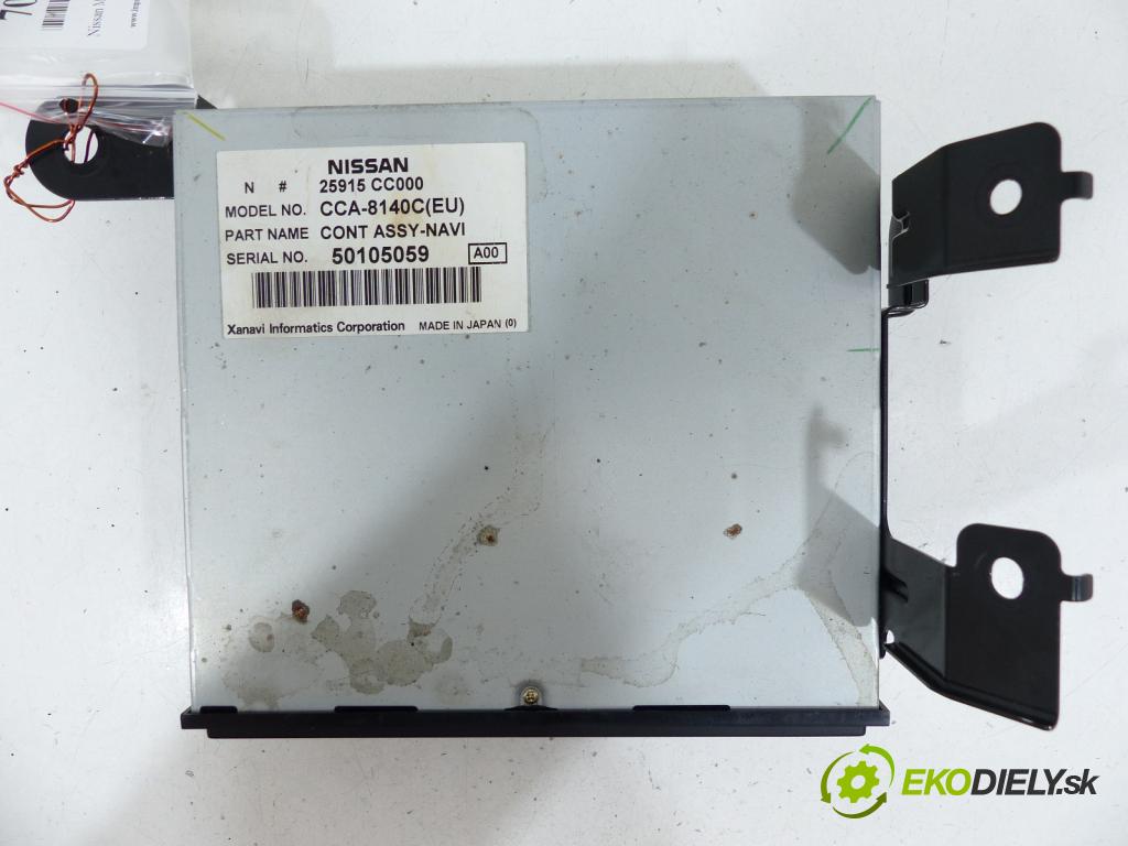 Nissan Murano Z50 2003-2008 3.5 V6 234km  172 kW 3500 cm3  Navigácia  (GPS navigácie)