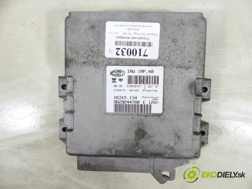 Citroen Berlingo 1996-2008 1.4 8V 75 HP 55 kW 1400 cm3 Jednotka riadiaca