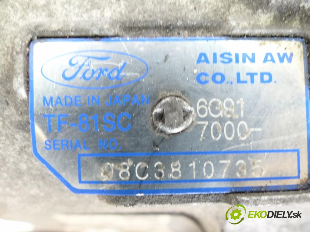Ford Mondeo Mk4 2007-2014 2.0 TDCI 131 hp  96 kW 2000 cm3  převodovka - automat