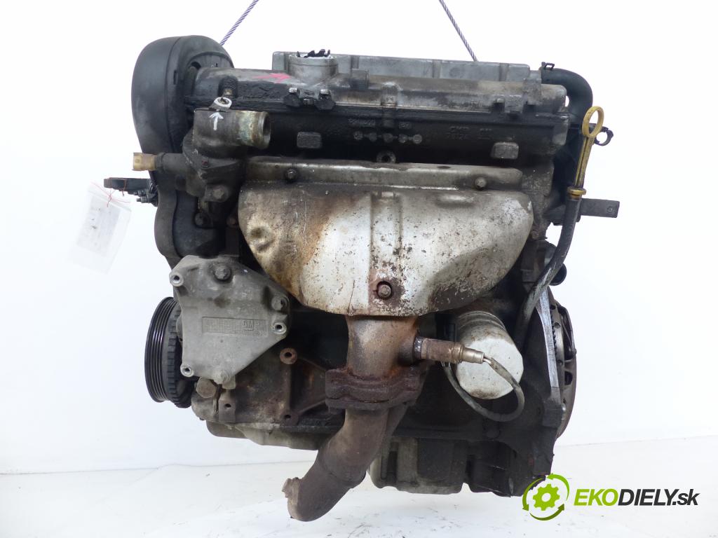 Opel Astra II 1998-2009 1.4 16V 90 HP  66 kW 1400 cm3  Motor benz. X14XE