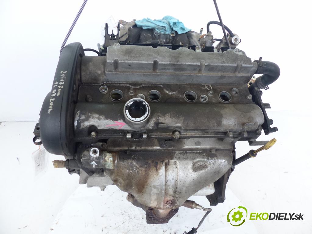 Opel Astra II 1998-2009 1.4 16V 90 HP  66 kW 1400 cm3  Motor benz. X14XE
