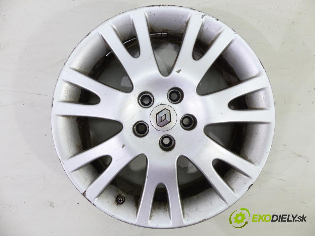 Renault Laguna II 2001-2007 1.9 DCI 120 hp  88 kW 1900 cm3  hlinikové disky