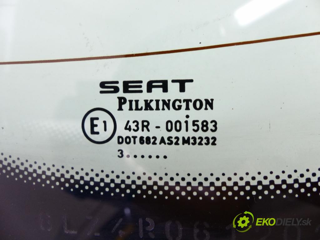 Seat Cordoba II 6L 2002-2008 1.9 TDI 101 hp  74 kW 1900 cm3  okno zadní část  (Okna zadní)