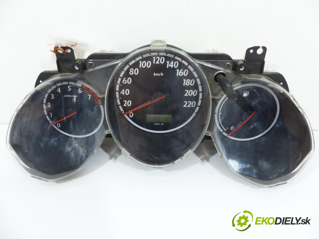 Honda Jazz II 2002-2008 1.2 8V 77 HP  57 kW 1200 cm3  Prístrojovka  (Prístrojové dosky, displeje)