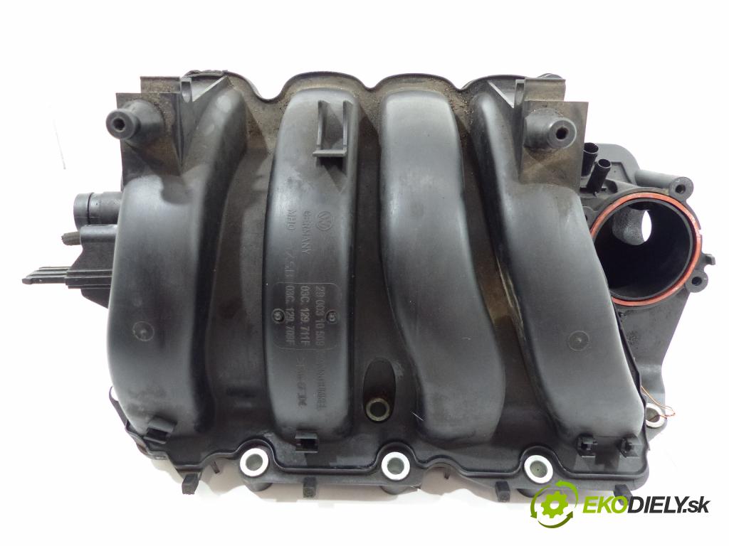 Skoda Octavia II 2004-2013 1.6 16V FSI 116 HP  85 kW 1600 cm3  Potrubie sacie, sanie  (Sacie potrubia)