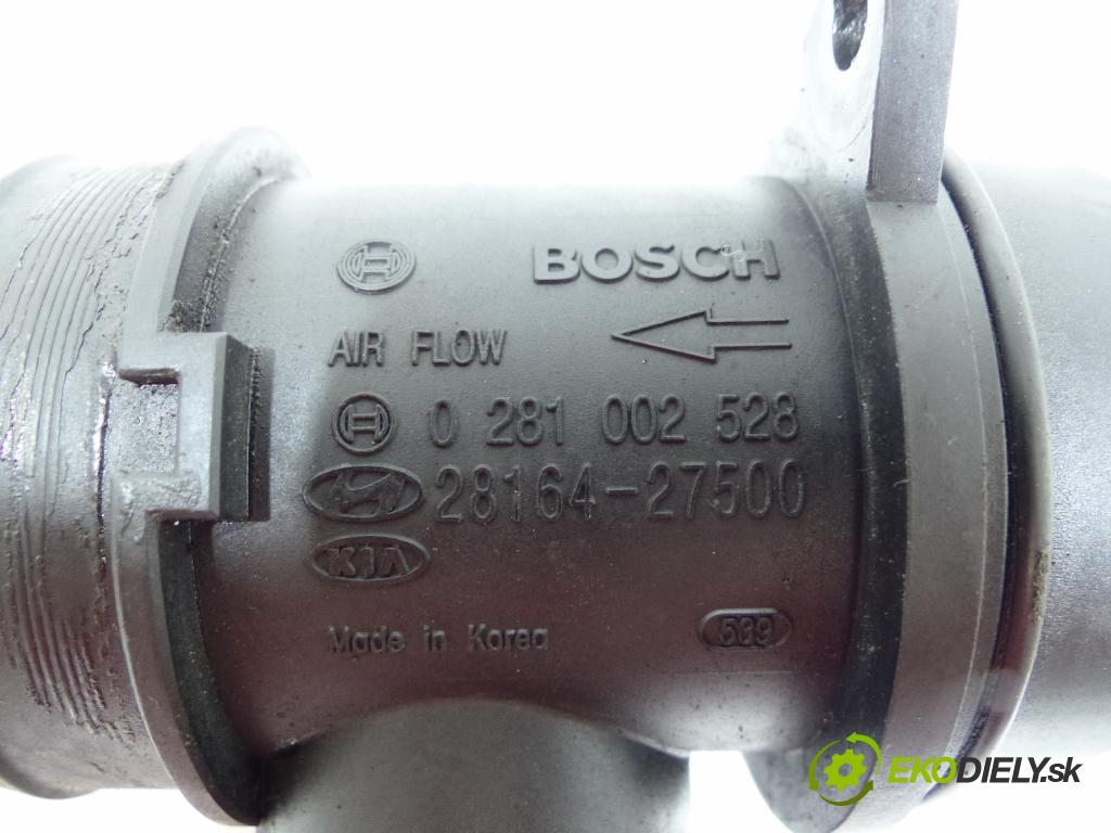 Hyundai Matrix 1.5 CRDi 82 HP  60 kW 1500 cm3  Váha vzduchu  (Váhy vzduchu)