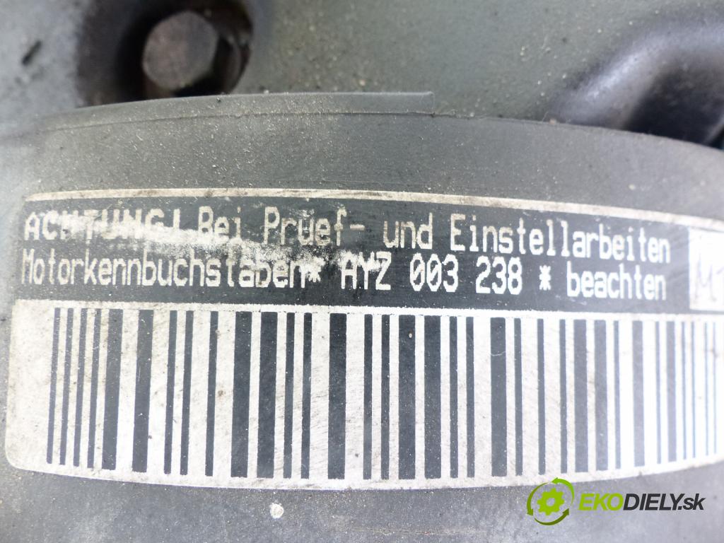 Vw Lupo 1.2 TDI 61 hp 45 kW 1200 cm3 motor DIESLA
