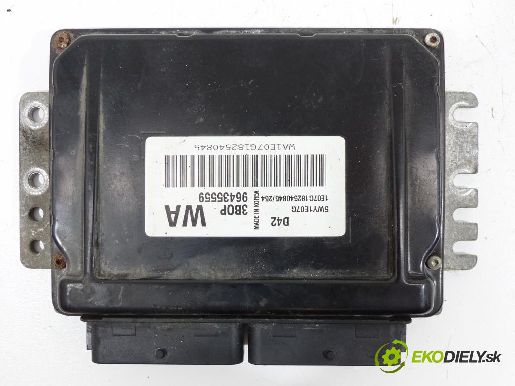 Chevrolet Aveo T250 2006-2011 1.2 8V 72 HP  53 kW 1200 cm3  Jednotka riadiaca