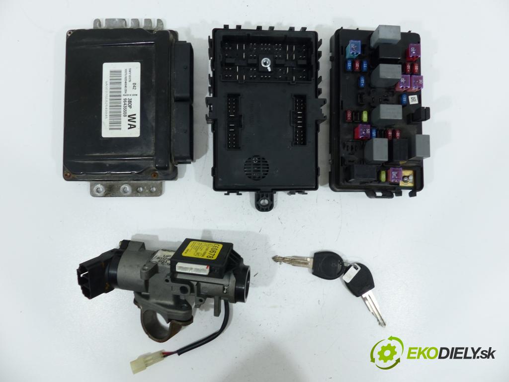 Chevrolet Aveo T250 2006-2011 1.2 8V 72 HP  53 kW 1200 cm3  Jednotka riadiaca