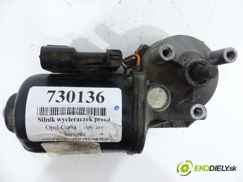 Opel Corsa B 1993-1999 1.2 8V 45 hp  33 kW 1200 cm3  motor stěračů přední část 