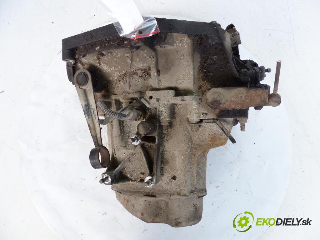 Citroen Xsara 1997-2000 1.4 8V 75 HP  55 kW 1400 cm3  Prevodovka - manuálne