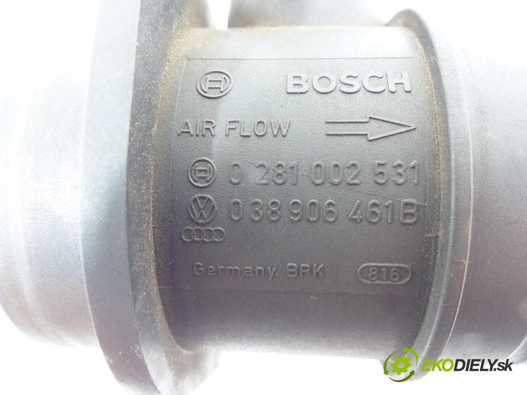 Skoda Octavia II 2004-2013 1.9 TDI 105 hp  77 kW 1900 cm3  váha vzduchu  (Váhy vzduchu)