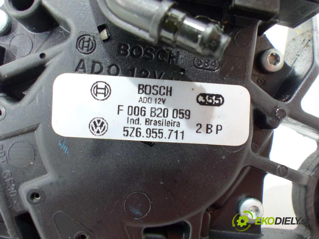 Vw Fox 1.2 6V 54 hp 40 kW 1200 cm3 motor stěrače zadní část