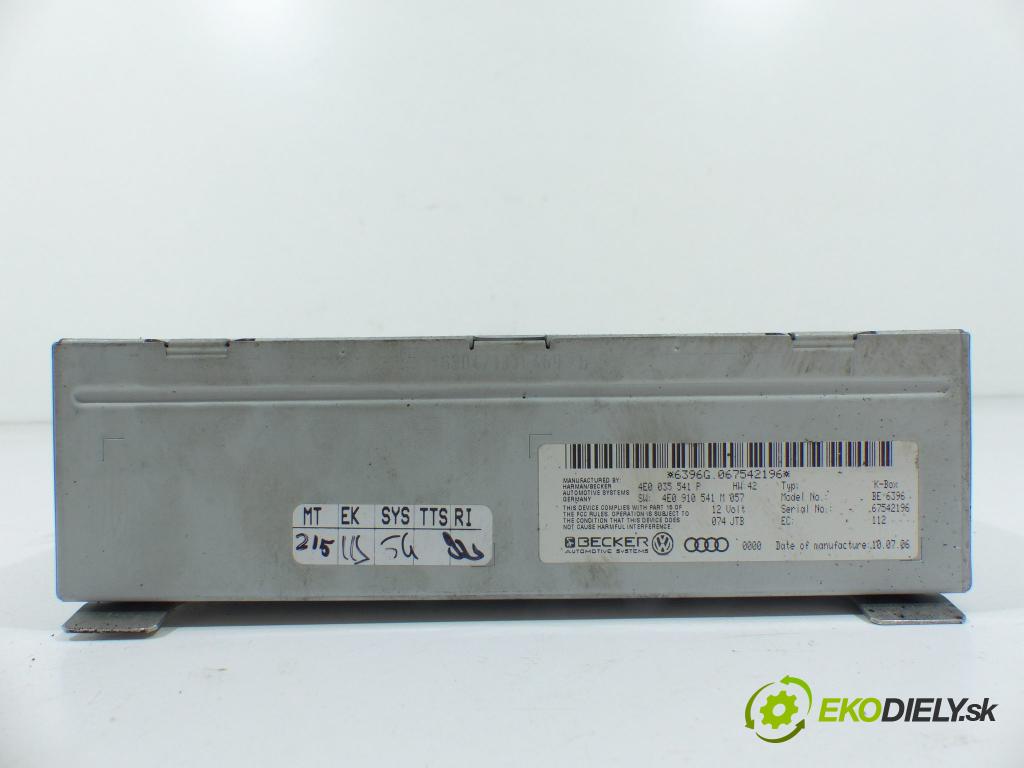 Audi A8 D3 2002-2009 4.2 TDI 326km  240 kW 4200 cm3  Modul Riadiaca jednotka  (Ostatné)