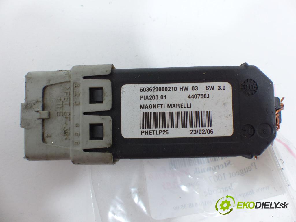 Peugeot 1007 1.4 16V 88 HP  65 kW 1400 cm3  Modul Riadiaca jednotka  (Ostatné)