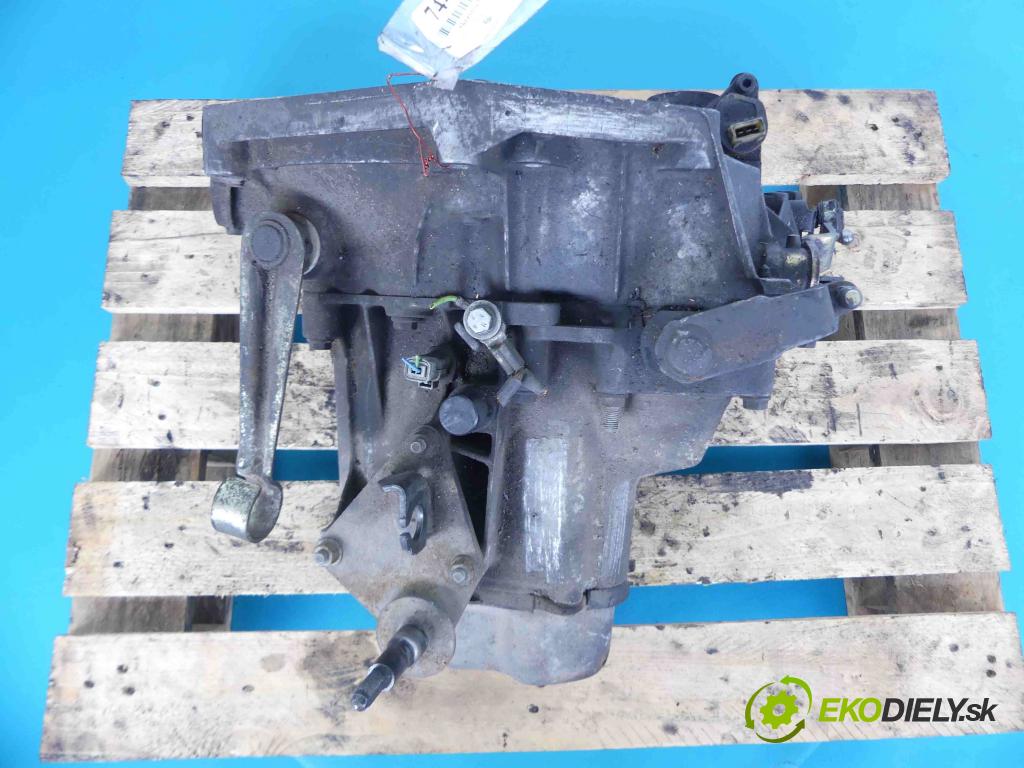 Peugeot 206 1.6 16V 109 HP  80 kW 1600 cm3  Prevodovka - manuálne 20CP09
