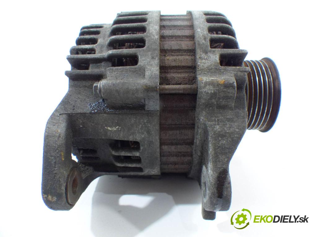 Nissan Almera N16 2000-2006 1.5 16V 90 HP  66 kW 1500 cm3  Alternátor  (Alternátory)