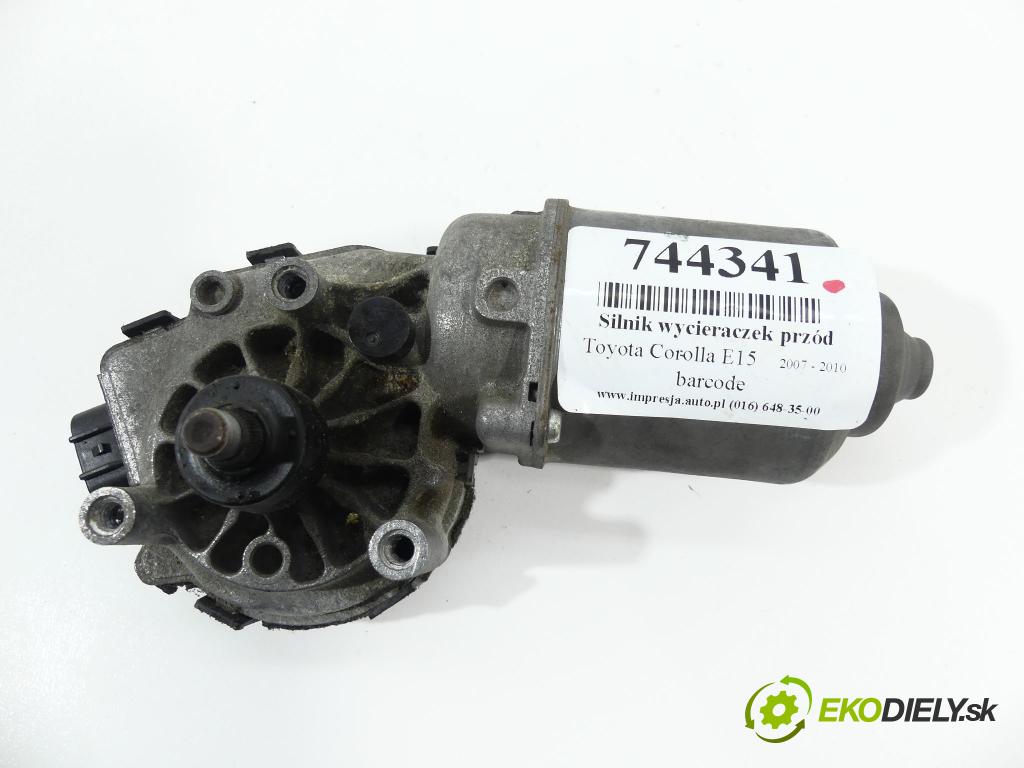 Toyota Corolla E15 2007-2014 1.6 16V VVTI 124 hp  91 kW 1600 cm3  motor stěračů přední část 