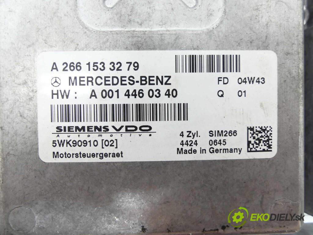 Mercedes A W169 2004-2012 1.5 8V 95 hp  70 kW 1500 cm3  jednotka řídící