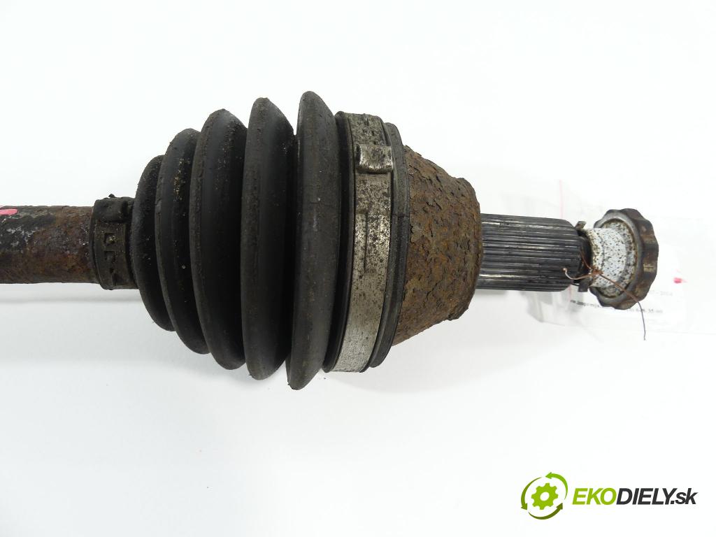 Skoda Fabia II 2007-2014 1.4 16V 86 HP  63 kW 1400 cm3  Poloos ľavá strana  (Poloosy)