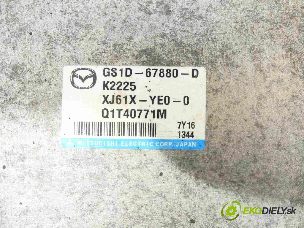 Mazda 6 II GH 2007-2012 1.8 16V 120 HP  88 kW 1800 cm3  Modul Riadiaca jednotka  (Ostatné)