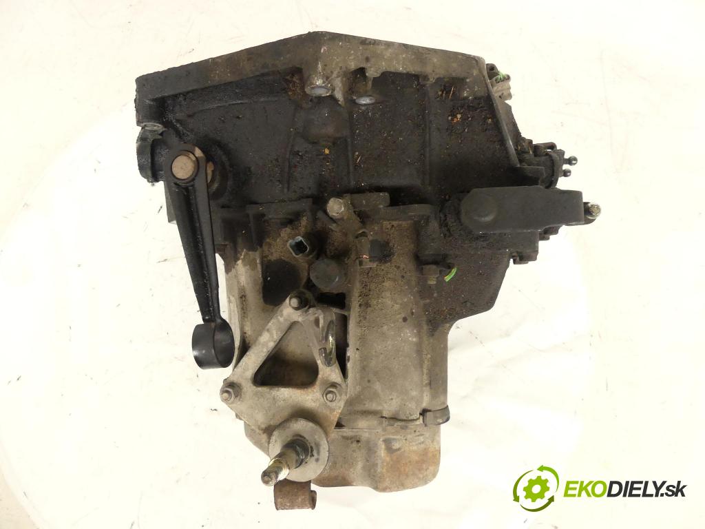 Peugeot Partner I 1996-2008 1.4 8V 75 HP  55 kW 1400 cm3  Prevodovka - manuálne