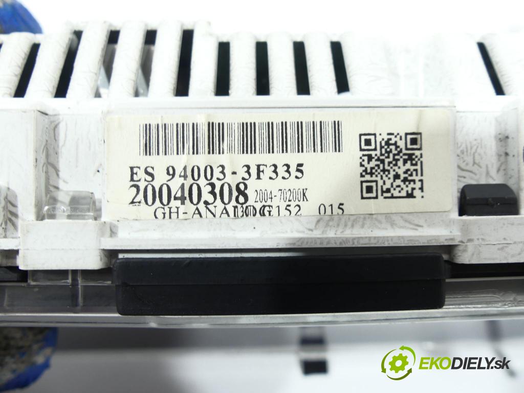 Kia Opirus / Amanti 3.5 V6 203km  149 kW 3500 cm3  prístrojovka  (Přístrojové desky, displeje)