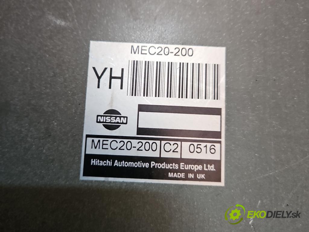 Nissan Almera N16 2000-2006 1.5 16V vstrekovanie veľký bod: 90 HP  66 kW 1500 cm3 5- riadiaca jednotka motora