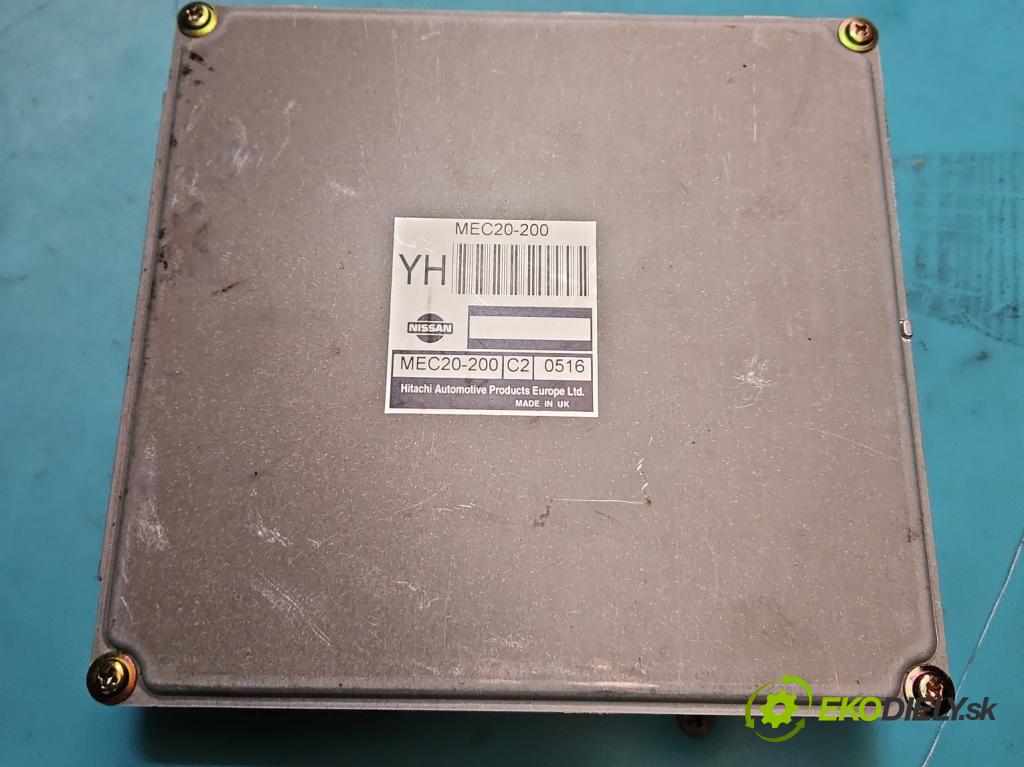 Nissan Almera N16 2000-2006 1.5 16V vstrekovanie veľký bod: 90 HP  66 kW 1500 cm3 5- riadiaca jednotka motora