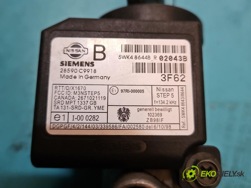 Nissan Almera N16 2000-2006 1.5 16V vstrekovanie veľký bod: 90 HP  66 kW 1500 cm3 5- riadiaca jednotka motora