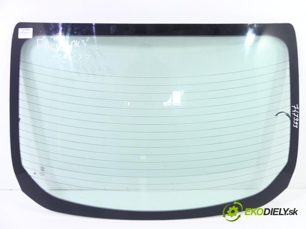 Ford Focus Mk3 2010-2018 2.0 16V 165 HP  121 kW 2000 cm3  Okno zadná  (Sklá zadné)
