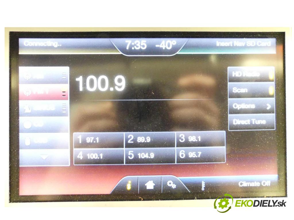 Ford Focus Mk3 2010-2018 2.0 16V 165 hp  121 kW 2000 cm3  Displej  (Přístrojové desky, displeje)