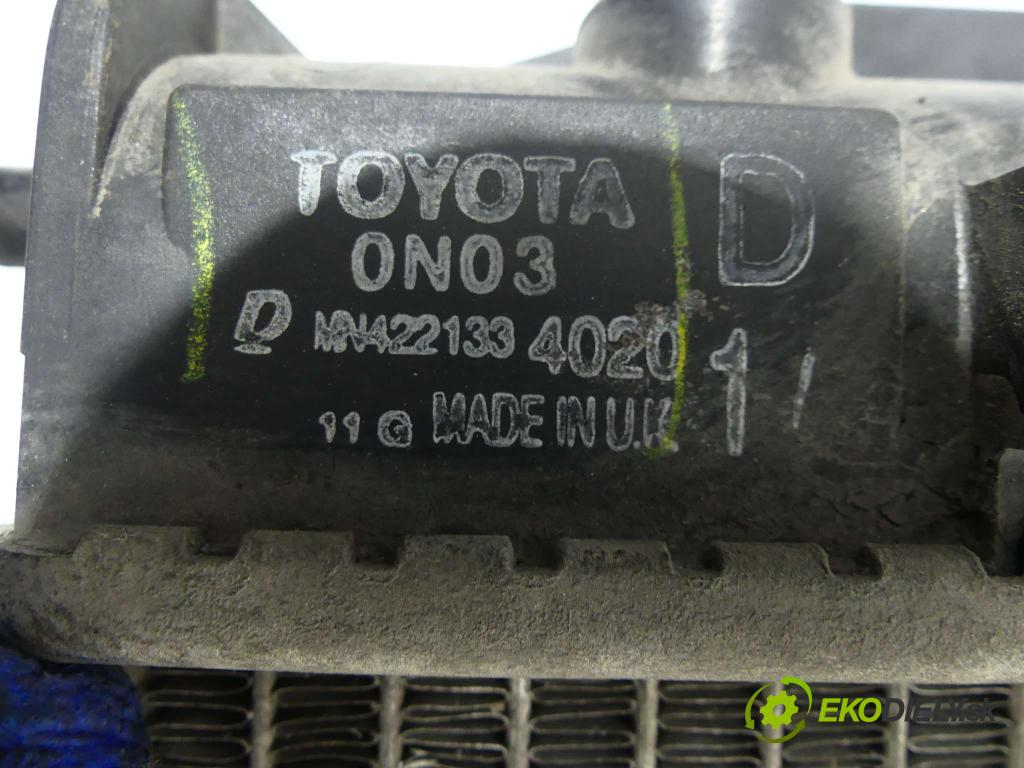Toyota Corolla E12 2001-2009 1.4 D4D 90 HP  66 kW 1400 cm3  Chladič  (Chladiče)