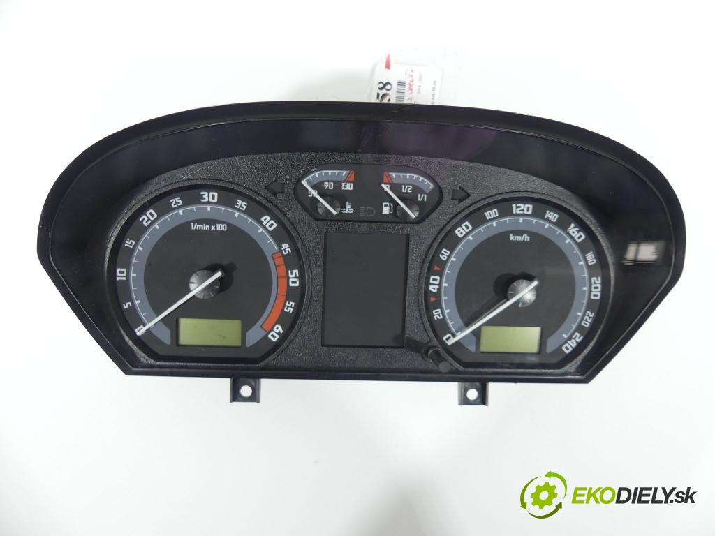 Skoda Fabia I 1999-2007 1.4 TDI 69 HP  51 kW 1400 cm3  Prístrojovka  (Prístrojové dosky, displeje)
