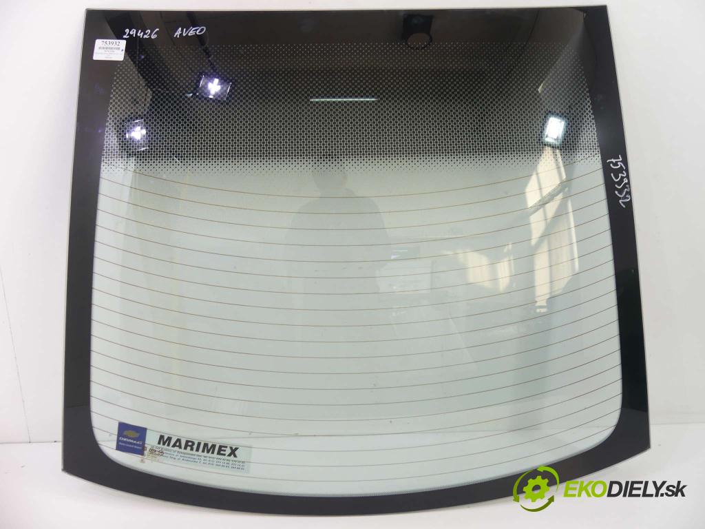 Chevrolet Aveo T300 2011-2014 1.2 16V 86 hp  63 kW 1200 cm3  okno zadní část  (Okna zadní)