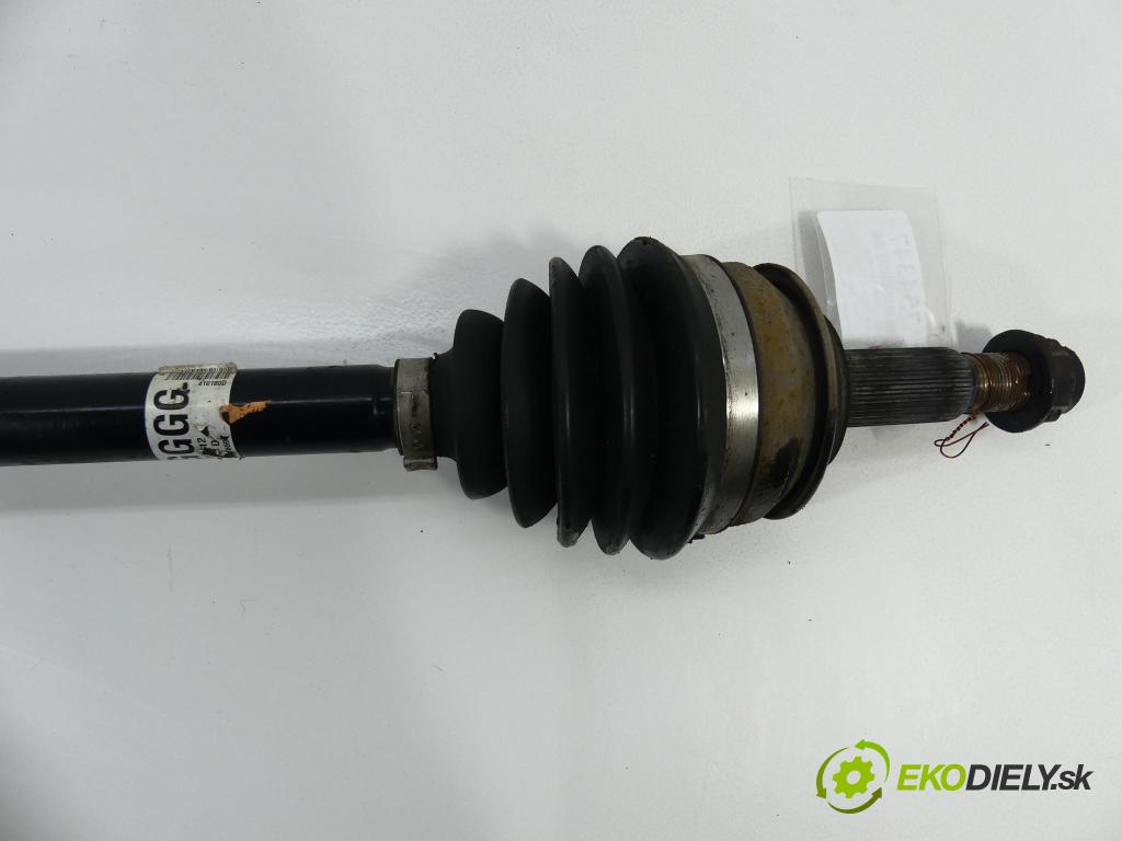 Toyota Yaris II 2005-2011 1.4 D4D 90 hp  66 kW 1400 cm3  poloos pravá  (Poloosy)