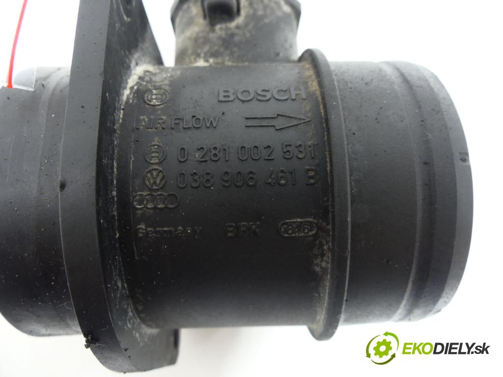 Vw Polo IV 9N 2001-2009 1.4 TDI 75 hp  55 kW 1400 cm3  váha vzduchu  (Váhy vzduchu)