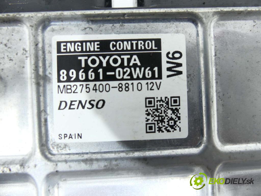 Toyota Corolla E15 2007-2014 1.6 16V 132 hp  97 kW 1600 cm3  jednotka řídící