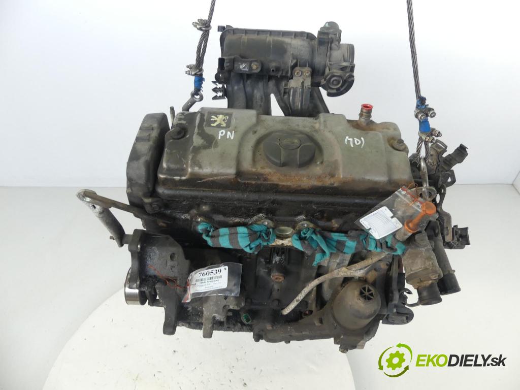 Peugeot 206 1.1 8V 60 HP  44 kW 1100 cm3  Motor benz. HFX