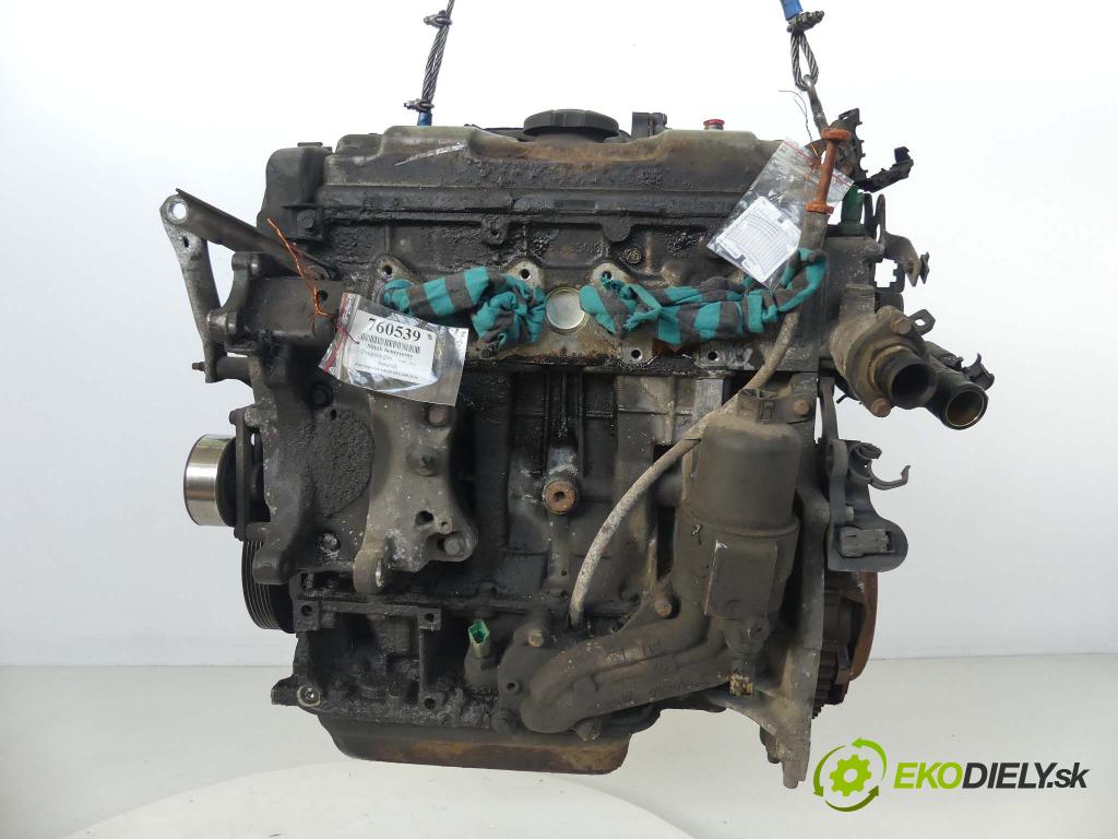 Peugeot 206 1.1 8V 60 HP  44 kW 1100 cm3  Motor benz. HFX