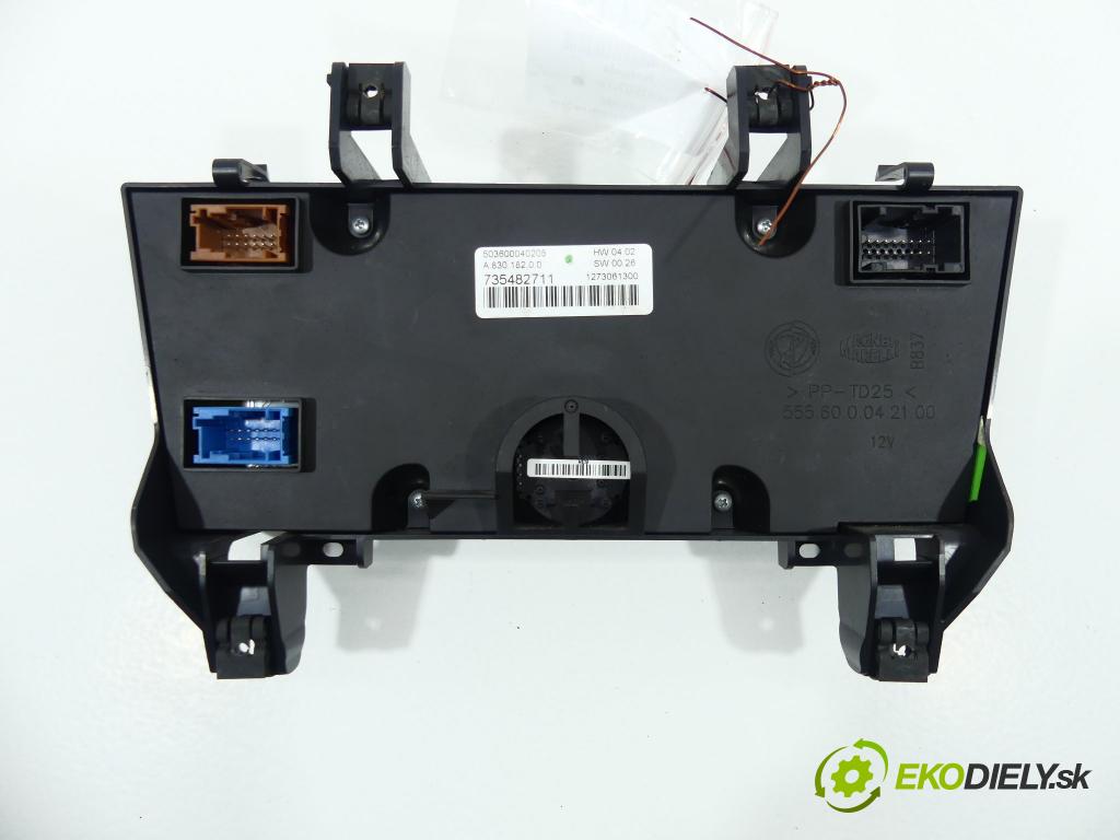 Fiat Bravo II 2007-2014 2.0 JTD 165 HP  121 kW 2000 cm3  - Panel kúrenia