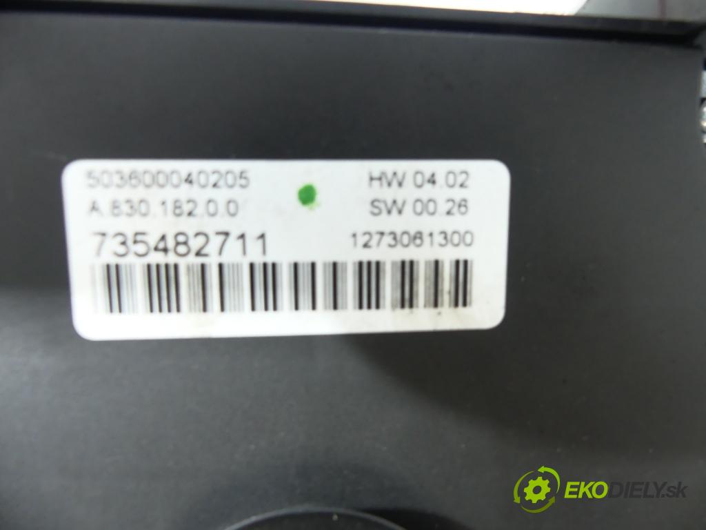 Fiat Bravo II 2007-2014 2.0 JTD 165 HP  121 kW 2000 cm3  - Panel kúrenia