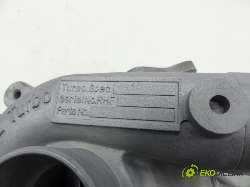 Mazda Premacy 2.0 TD   2000 cm3  Turbodúchadlo,turbo VJ30 (Turbodúchadlá (kompletné))
