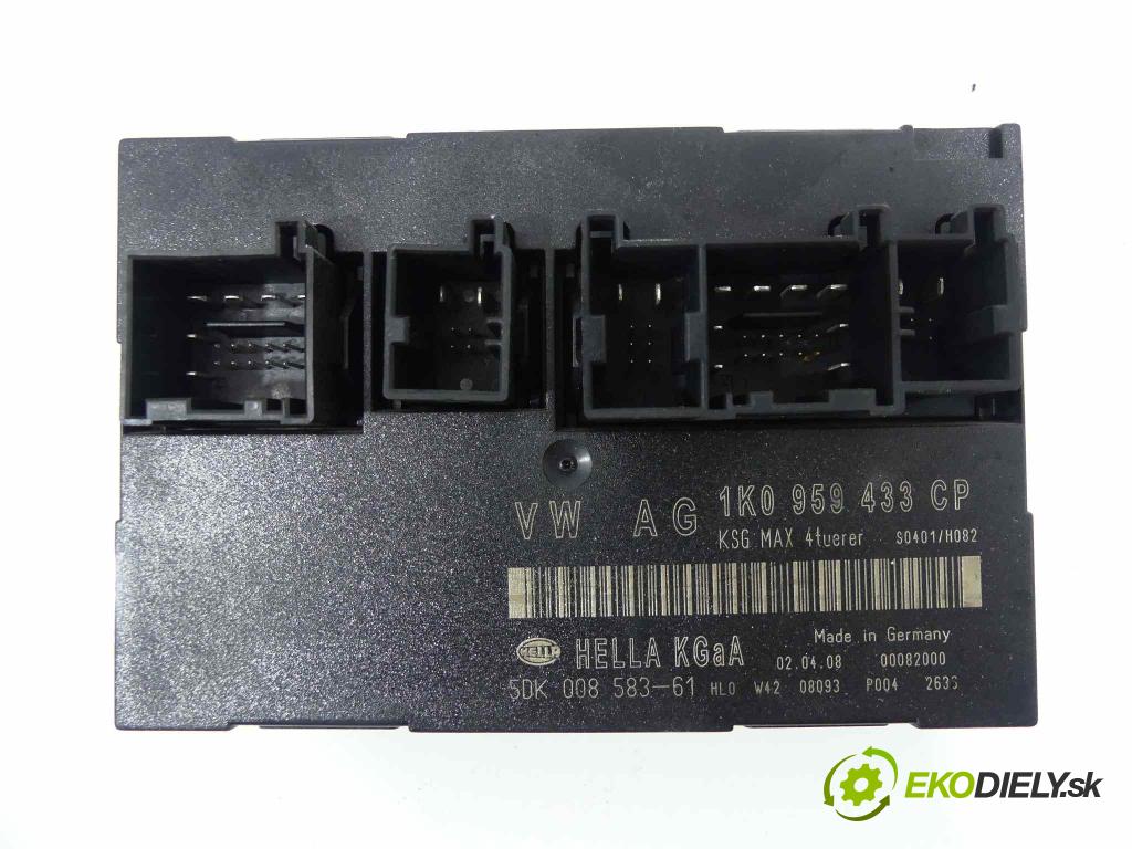 Skoda Octavia II 2004-2013 1.9 TDI 105 HP  77 kW 1900 cm3  Jednotka riadiaca