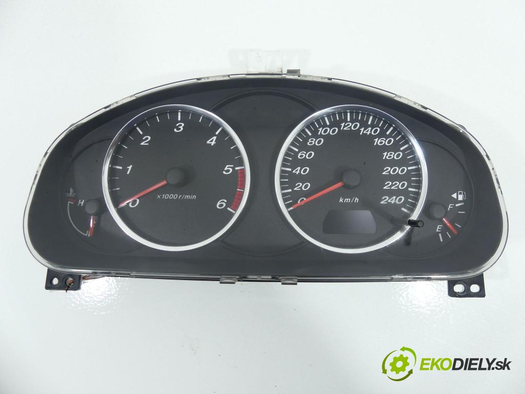 Mazda 6 I 2002-2007 2.0 citd 136 HP  100 kW 2000 cm3  Prístrojovka  (Prístrojové dosky, displeje)